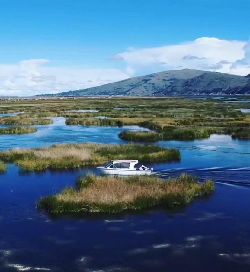Uros Kay Pacha Lodge Puno Eksteriør bilde