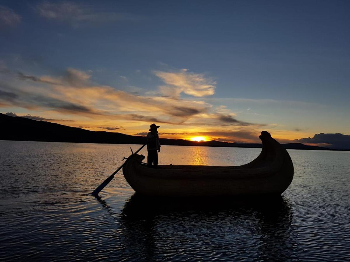 Uros Kay Pacha Lodge Puno Eksteriør bilde