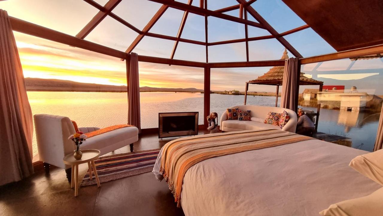 Uros Kay Pacha Lodge Puno Eksteriør bilde