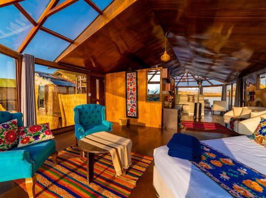 Uros Kay Pacha Lodge Puno Rom bilde