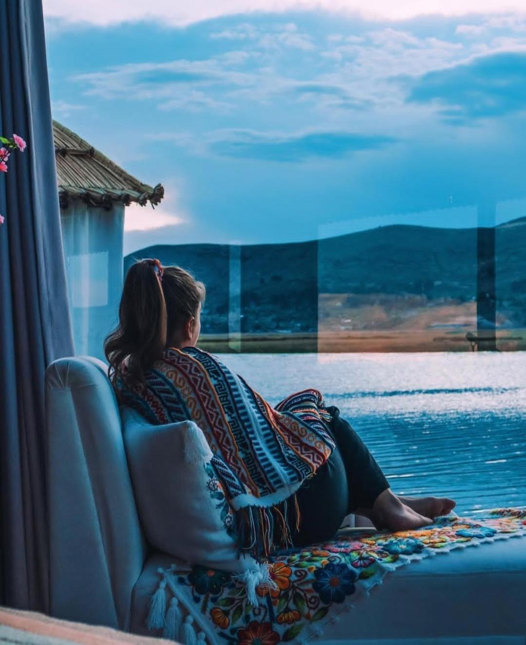 Uros Kay Pacha Lodge Puno Rom bilde