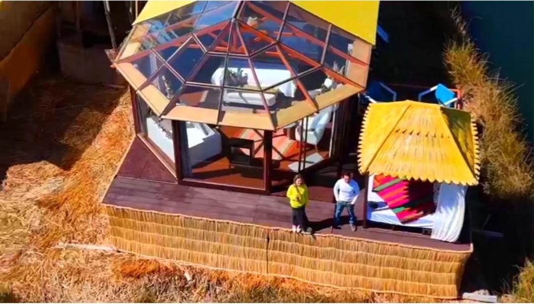 Uros Kay Pacha Lodge Puno Rom bilde