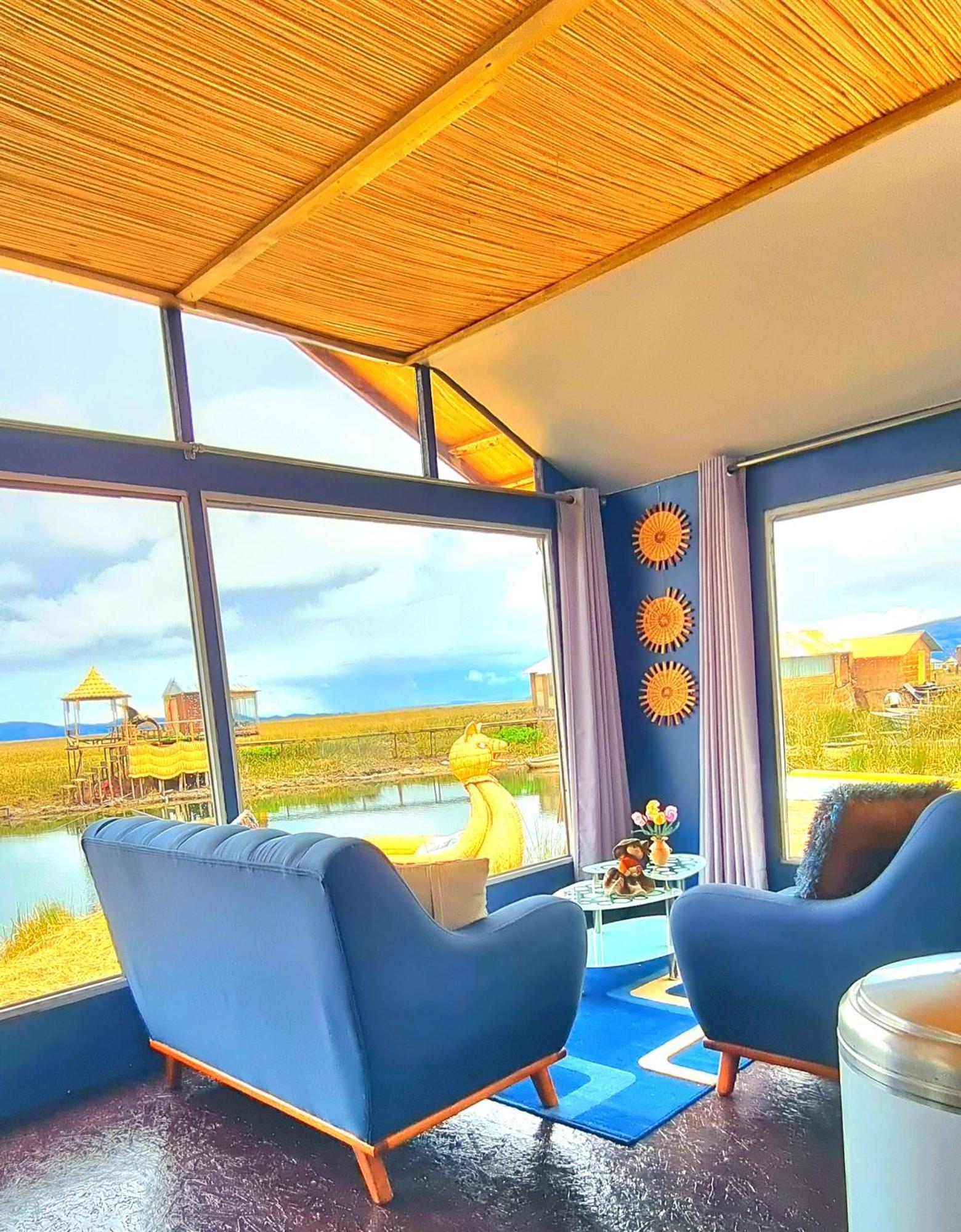 Uros Kay Pacha Lodge Puno Rom bilde