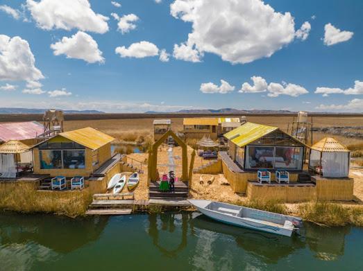 Uros Kay Pacha Lodge Puno Rom bilde