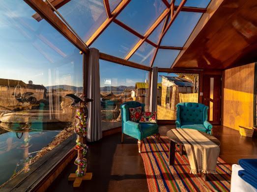 Uros Kay Pacha Lodge Puno Rom bilde