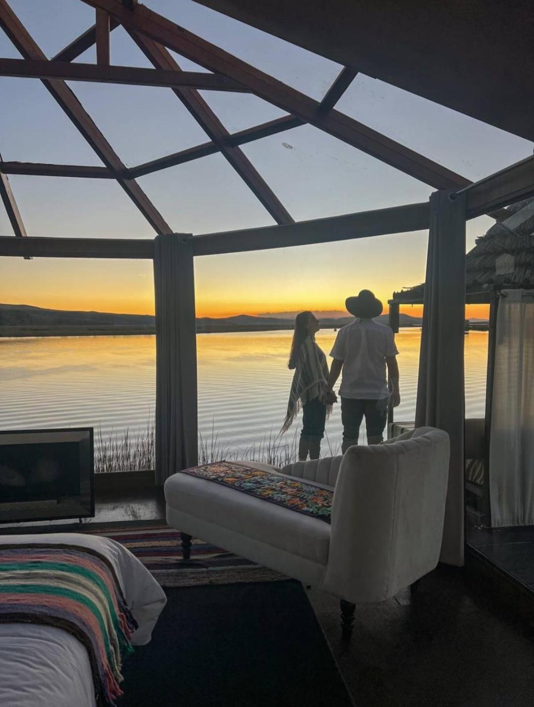 Uros Kay Pacha Lodge Puno Rom bilde