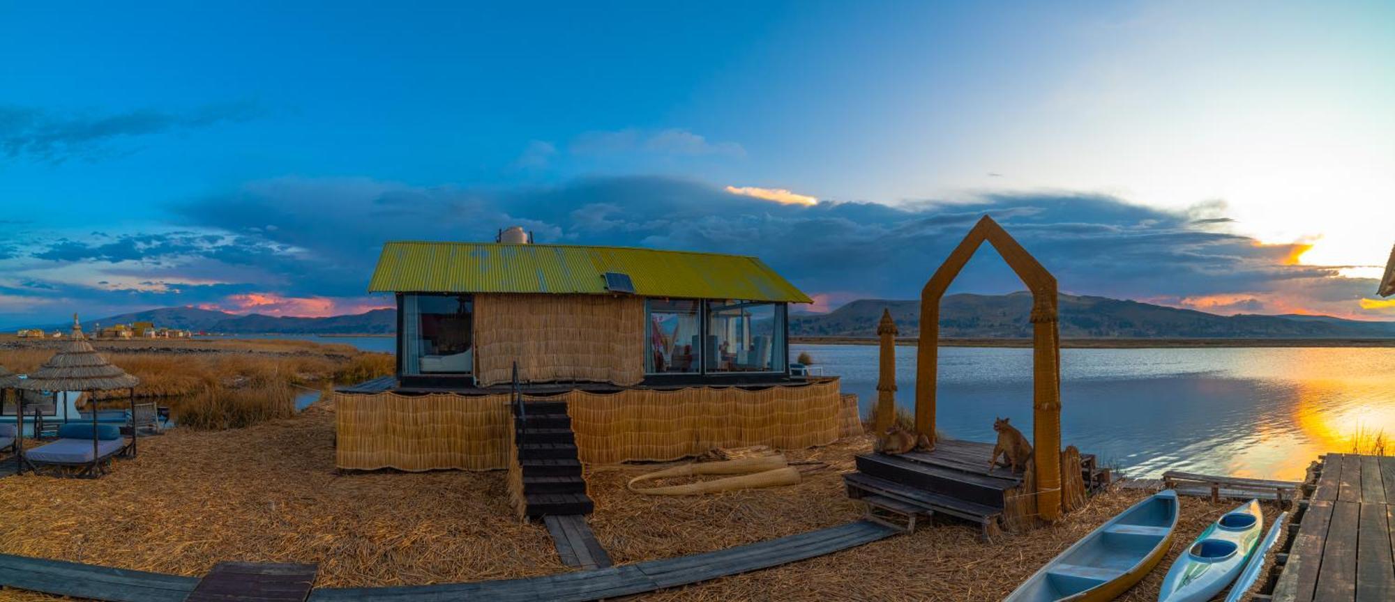 Uros Kay Pacha Lodge Puno Eksteriør bilde